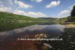 Spring view of Ladybower reservoir, Derwent Valley