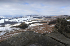Wintertime on Stanage Edge