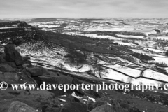 Wintertime on Curbar edge