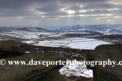 Wintertime on Burbage Rocks