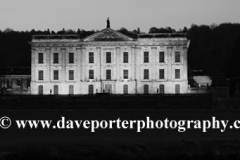 Chatsworth House at night
