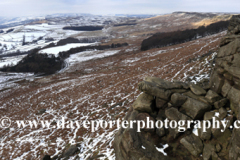 Wintertime on Stanage Edge