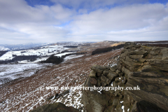 Wintertime on Stanage Edge