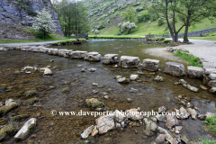 Stepping Stones at Dove Dale, river Dove