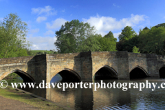 River Wye and the road bridge at Bakewell Town