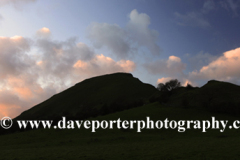 Sunset, Chrome Hill near Hollinsclough village