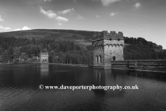 Derwent reservoir dam, Upper Derwent Valley