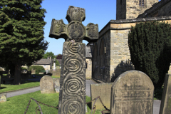 Eyam parish church, Eyam village