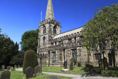 St Michaels parish church, Hathersage village