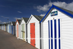 Colourful Beachuts, Goodrington Sands, Tor Bay