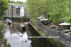 Boats on the River Dart, Totnes Market town