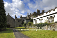 Tavistock Abbey buildings, Tavistock town