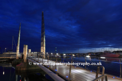 Torquay harbour at night, Torbay