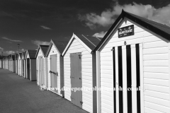 Colourful Beachuts, Goodrington Sands, Tor Bay