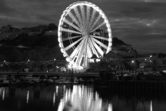 The Ferris Wheel at night, Torquay  harbour