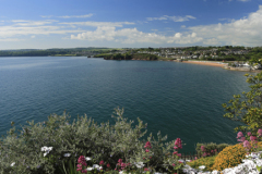 The sweeping Goodrington Sands beach, Torbay