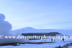 The Geothermal springs at Strokkur Geysir