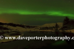 Northern Lights over Pingvellir National Park