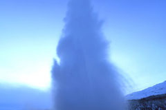 The Geothermal Strokkur Geysir, Haukadalur valley