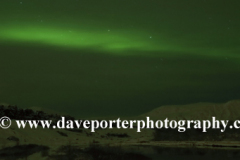 Northern Lights over Pingvellir National Park