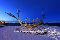 Sun Voyager Viking Ship sculpture Reykjavik