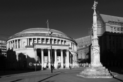 Manchester Central Library, St Peters Square, Manchester City, Lancashire, England, UK
