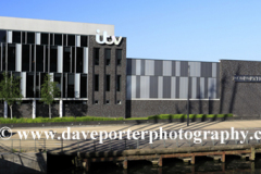 The ITV studios, Salford Quays, Manchester, Lancashire, England, UK