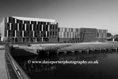The ITV studios, Salford Quays, Manchester, Lancashire, England, UK