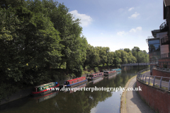 Narrowboats, Grand Union Canal, Leicester