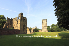 The ruins of Ashby de la Zouch Castle