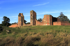 The ruins of Bradgate House, Bradgate Park