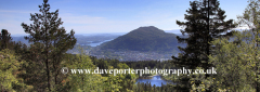 A view over Bergen City, from Mount Floyen