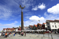 The Shrimp Monument in the Fish Market, Stavanger