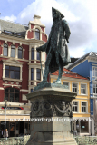 Ludvig Baron Holberg statue, Market Square, Bergen