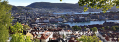 View over the Vagen harbour, Bergen