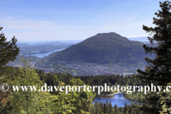 A view over Bergen City, from Mount Floyen