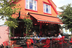 Summer view of Cafes and Shops, Stavanger