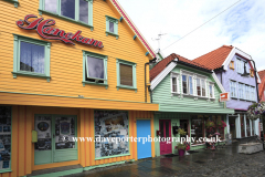 Summer view of Cafes and Shops, Stavanger