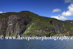 A view along Osterfjord, Bergen