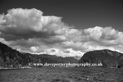 Summer view along Osterfjord, Bergen