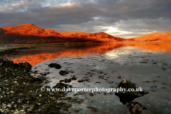 Sunset, Cruach Ardura, Loch Spelve, Isle of Mull