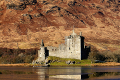 The ruins of Castle Kilchurn, Loch Awe