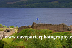 The ruins of Urquhart Castle, Loch Ness