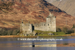 The ruins of Castle Kilchurn, Loch Awe