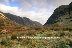 Mountains in the Pass of Glen Coe