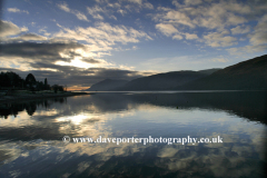 Sunset over Loch Linnhe Fort William