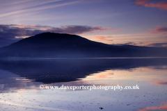 Reflection of Meall an t Slamain Loch Linnhe