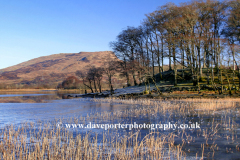 Winter frost Reflections in Loch Awe