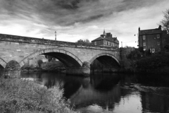 The river Annan bridge,, Annan town