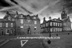 The town hall building of Annan